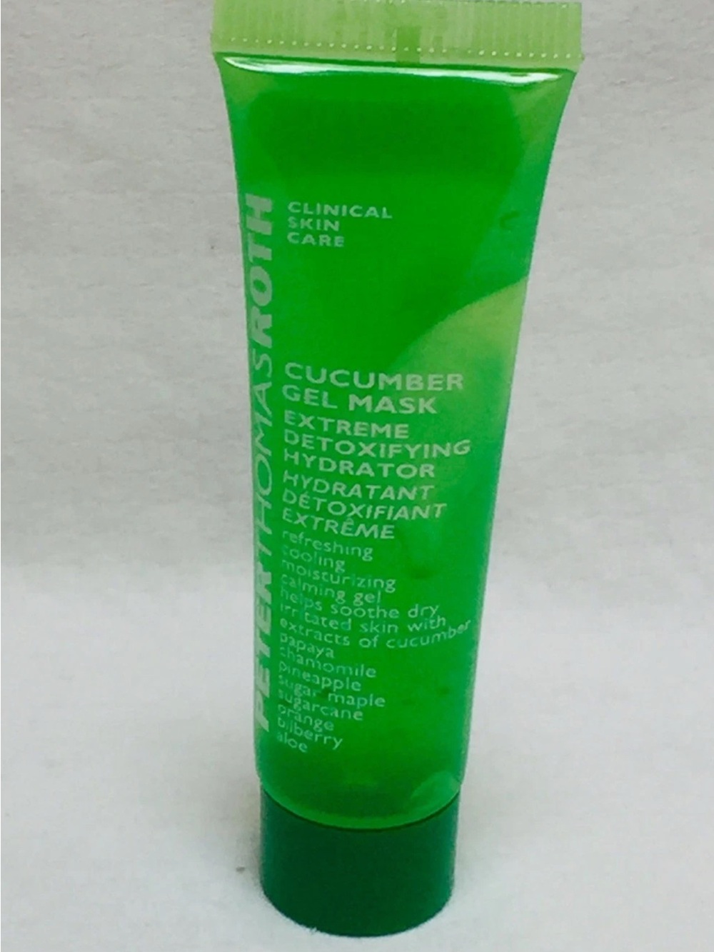 3x  Peter Thomas Roth Detoxifying Cucumber Gel Mask - 15ml